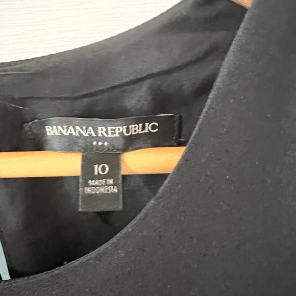 Banana Republic Factory Jumpsuit size 10 black sleeveless classy - Picture 4 of 5